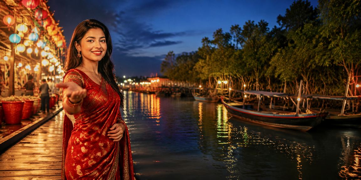 খুলনার নৈশ বাজারে রেড এনভেলপ বোনাস প্রচারণা